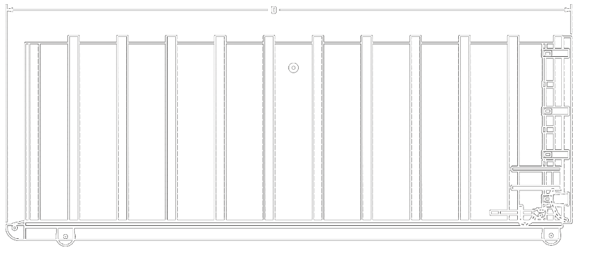 Roll-Off Compaction Containers Wire Profile